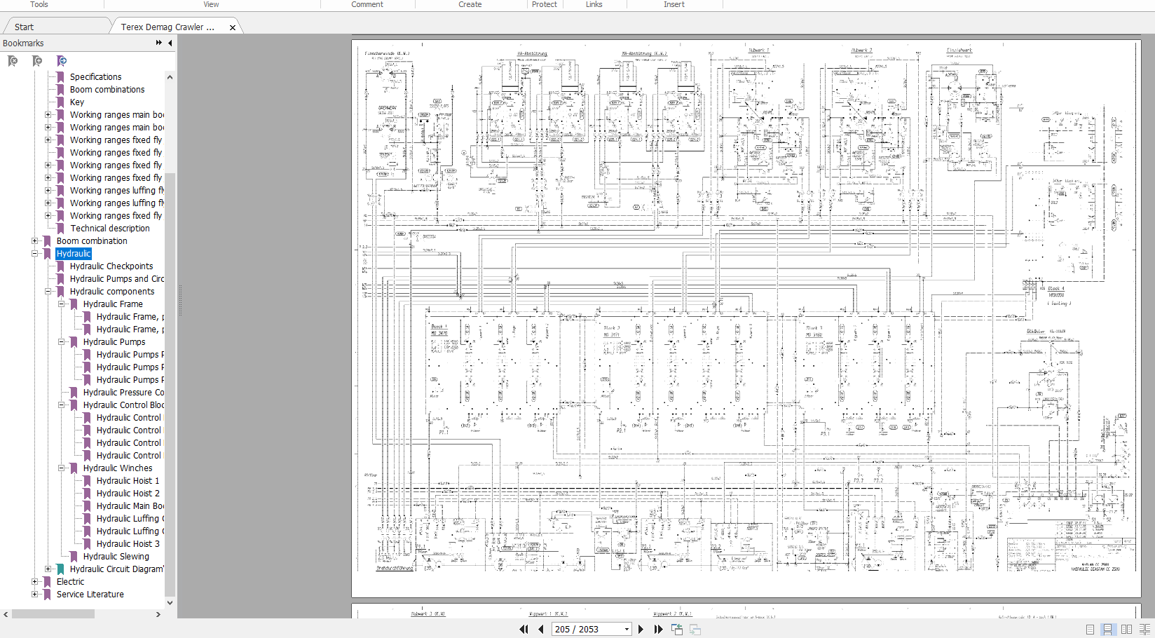 Terex Demag Crawler Crane CC2500 Technical_Service Manual | Auto Repair ...