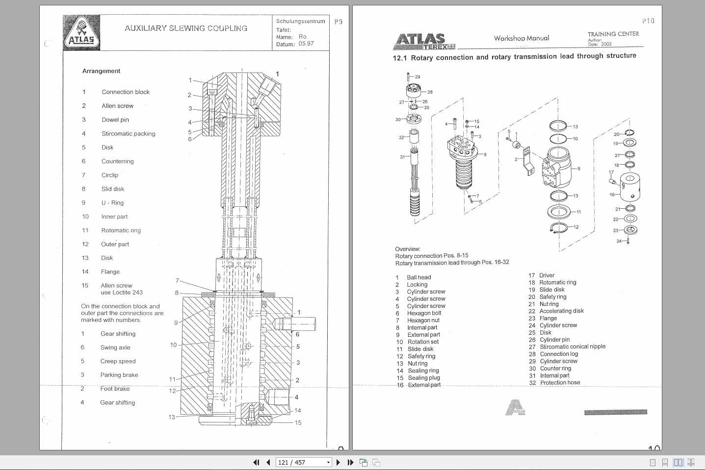 atlas 3006 crane manual