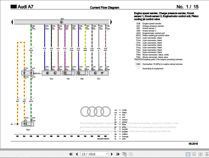Audi 2020 Body Repair Manual, Workshop Manuals And Wiring Diagrams DVD