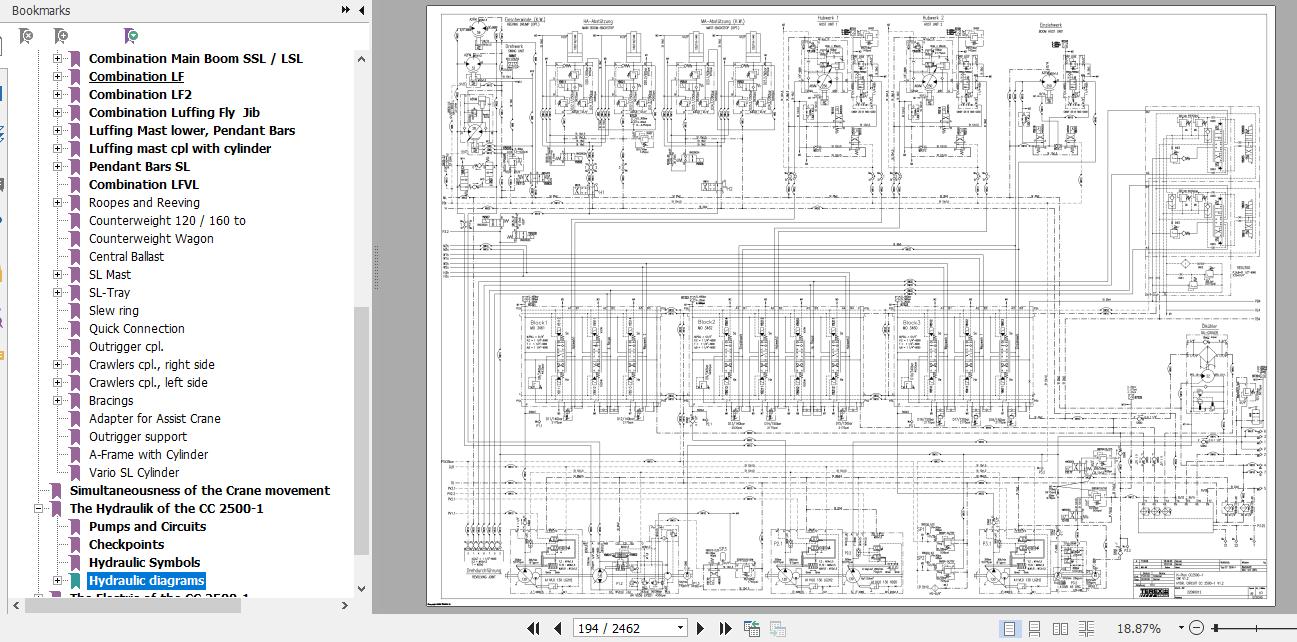 Terex Demag Crawler Crane CC2500-1 Technical Training Manual_EN V1-1