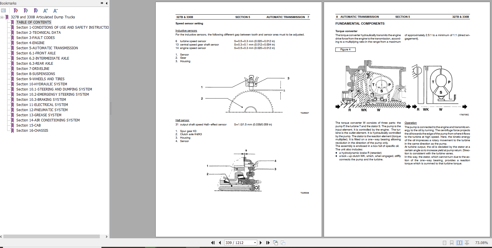 Case Articulated Truck 327B & 330B Service Manual_87573455A | Auto ...