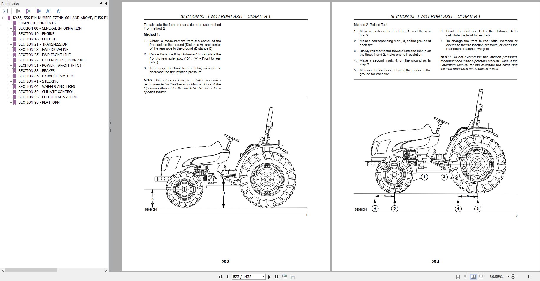 Case Tractor DX55 DX60 Repair Manual_84140461 | Auto Repair Manual