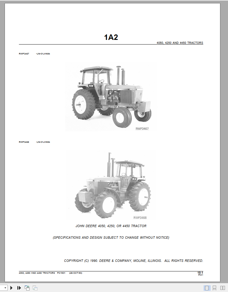 John Deere 4450  My Tractor Forum