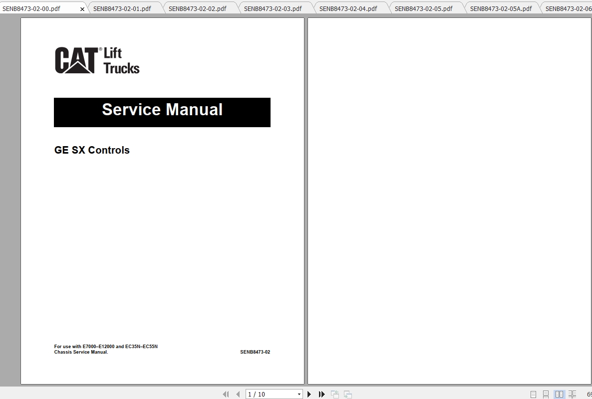 Caterpillar Lift Truck EC45N Service Manuals | Auto Repair Manual Forum ...