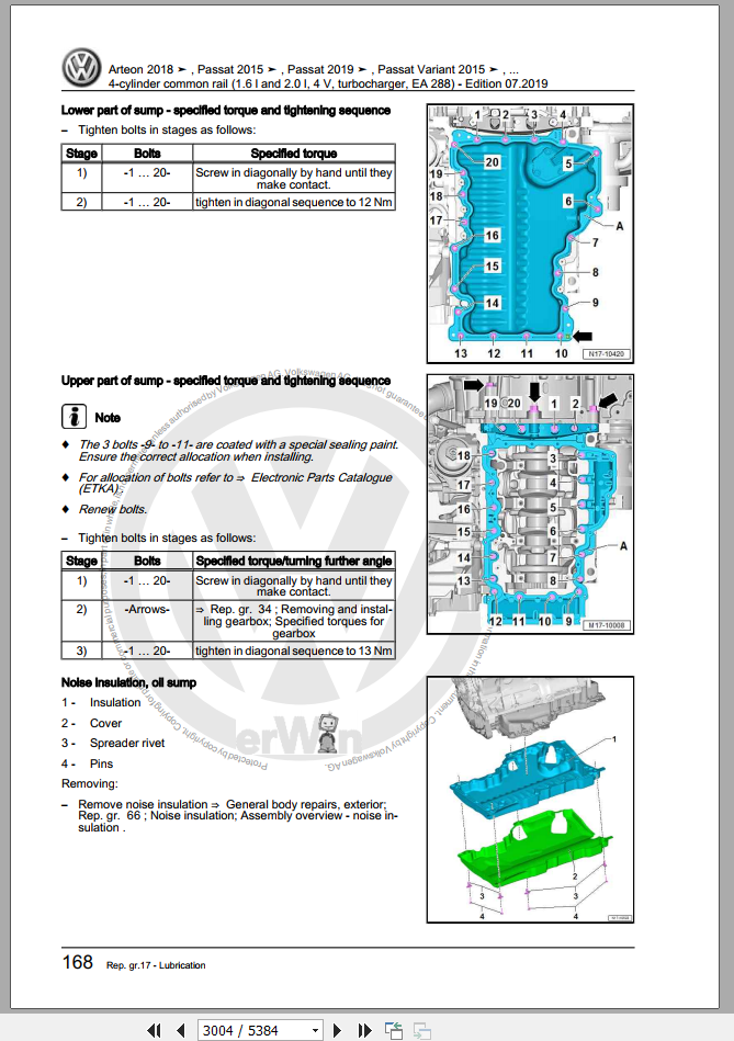 wear floor rule Volkswagen Passat 2019-2020 (CB,CB2,CB5) Workshop Manuals | Auto Repair  Manual Forum - Heavy Equipment Forums - Download Repair & Workshop Manual