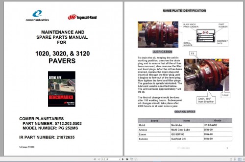 Ingersoll Rand Blaw Knox Service Manual Hydraulic Electrical Diagrams 2008 DVD 2