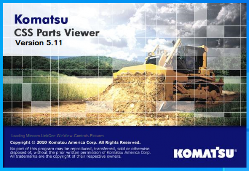 Komatsu EPC Linkone CSS Parts Viewer 5.11 [04.2020] EU 1