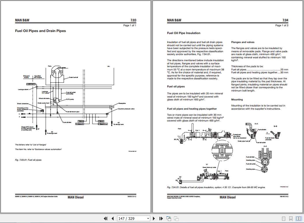 MAN B&W Diesel Engine S35ME-B9 Project Guide_2009 | Auto Repair Manual ...