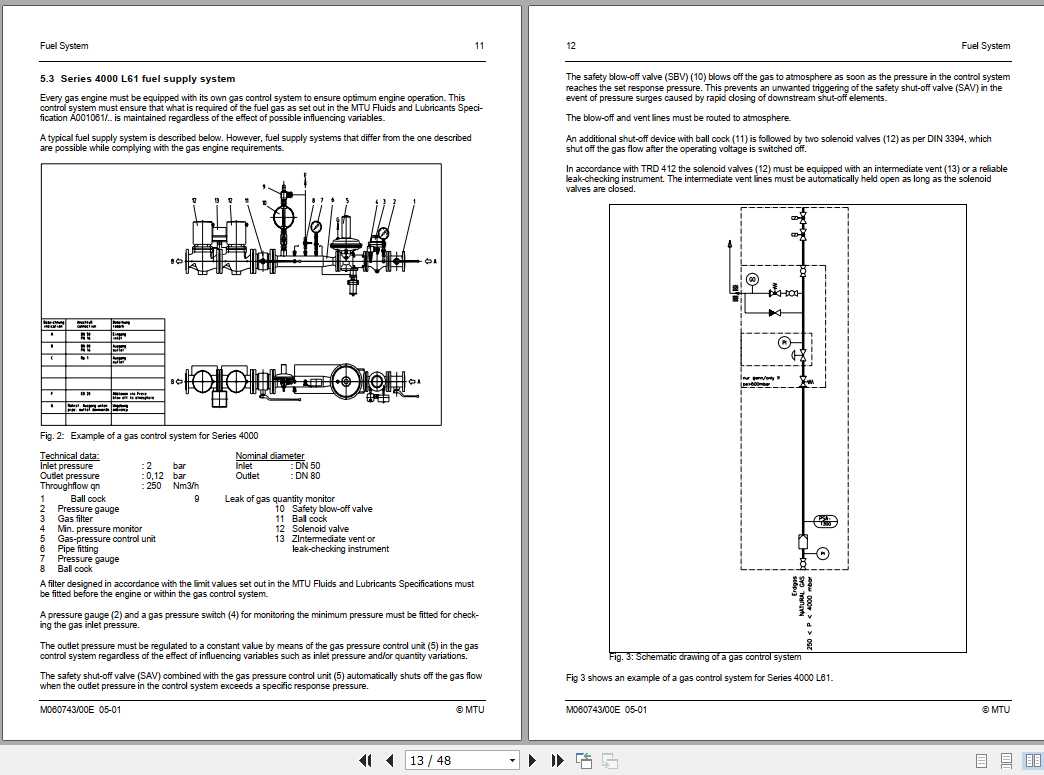 MTU Diesel Engine Series 4000 Technical Publication | Auto Repair ...