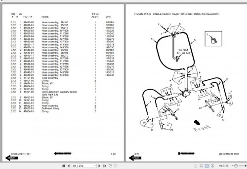 BT Electric Reach Truck RR45 Operator & Part Manual 2