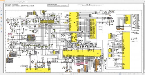 Hitachi Mining Crawler Excavator 4.96GB PDF Updated 2020 Workshop Manual Circuit Diagram DVD (11)