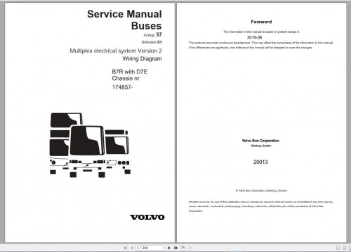 VOLVO Trucks & Buses EWD Electronic Wiring Diagram PDF DVD (6)