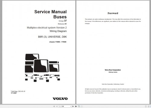 VOLVO Trucks & Buses EWD Electronic Wiring Diagram PDF DVD (7)