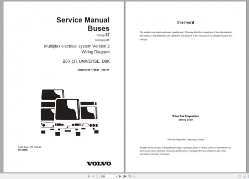 VOLVO Trucks & Buses EWD Electronic Wiring Diagram PDF DVD (8)