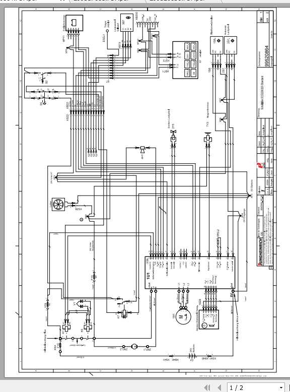 Jungheinrich Forklift ECE 220 2015 Electric Schematic | Auto Repair ...