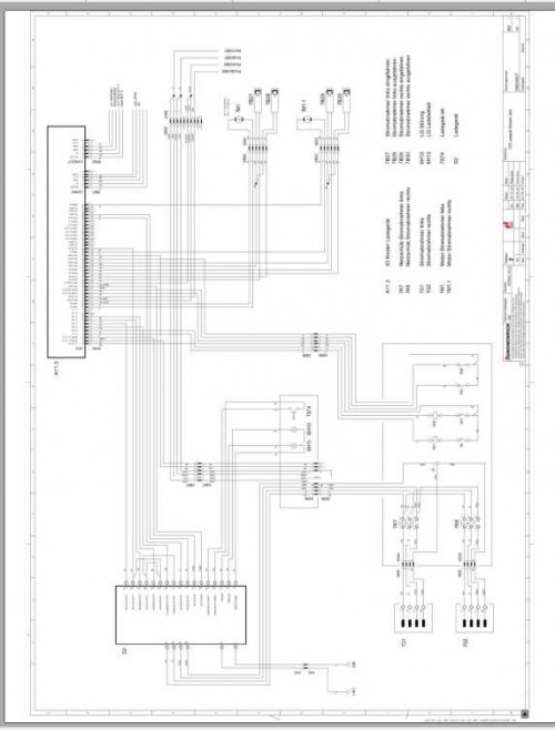 Jungheinrich Forklift EKX 513 Electric & Hydraulic Schematic 3