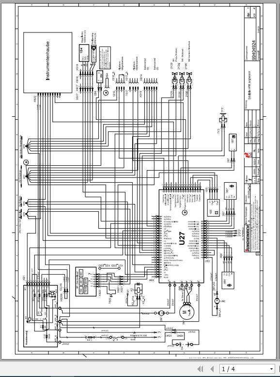 Jungheinrich Forklift ERC 215a Electric & Hydraulic Schematic | Auto ...