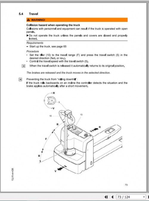 Jungheinrich Forklift EJE M13 M15 BA120 Operating Instructions 3
