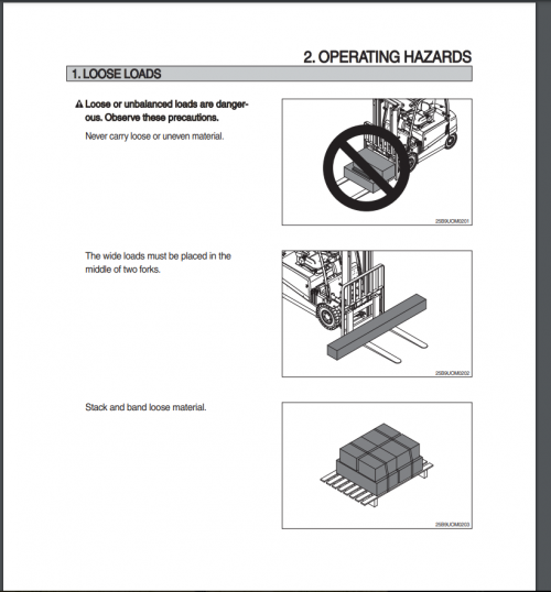 Hyundai Forklift Trucks Operator Manual Updated [03.2021] Offline DVD EN 8