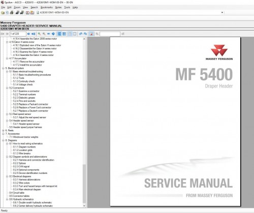 Massey Ferguson AG UK EU Europe Parts Catalog & Workshop Service Manuals [03.2021] (5)