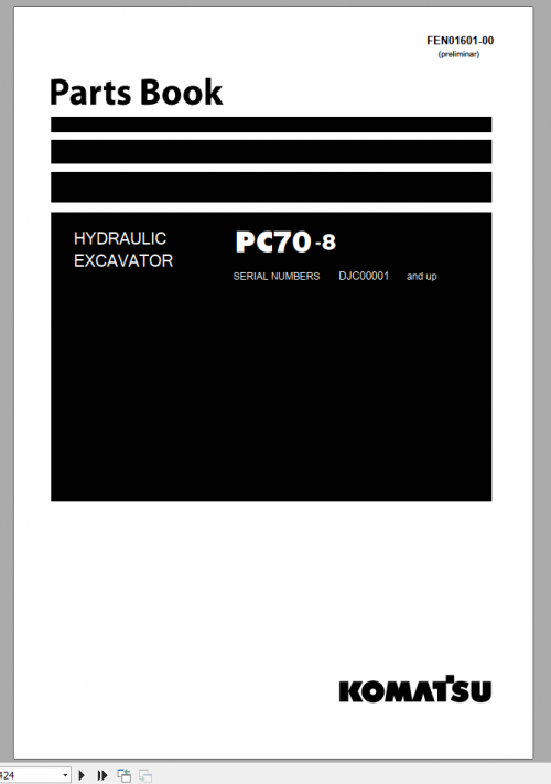 Komatsu-Hydraulic-Excavator-PC70-8-Parts-Book_FEN01601-00-1.png