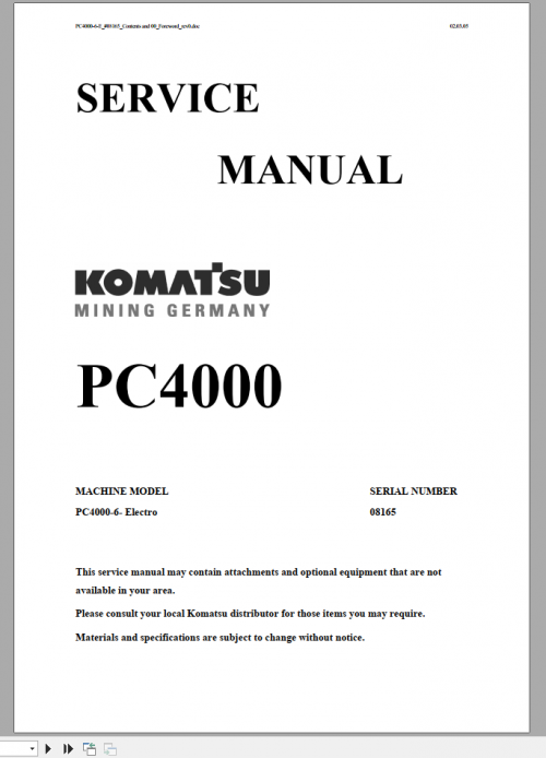 Komatsu-Hydraulic-Mining-Shovel-PC4000-6-Electrical-Service-Manual-1.png