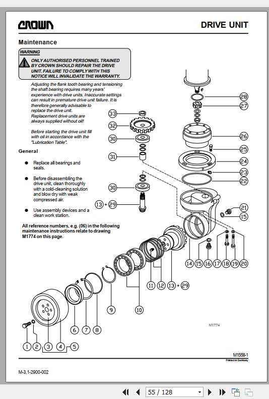 Crown Pallet Truck RT3020 Series Service Manual Auto Repair Manual