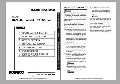Kobelco 11.4 GB PDF Updated 2021 Heavy Machinery Service Manual Shop Manual (9)