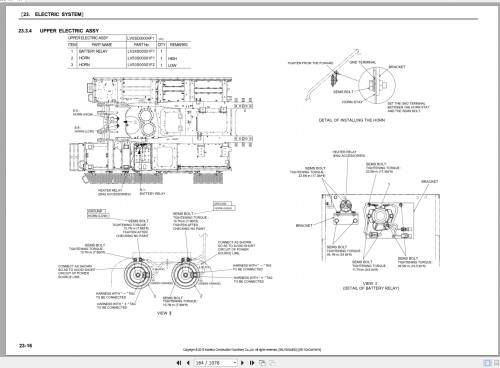 Kobelco Hydraulic Excavator SK850LC 8 Shop Manual S5LY0004E03 3