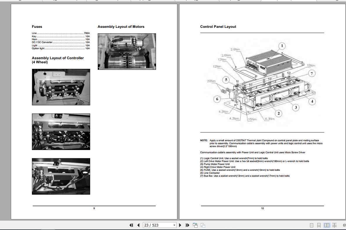 Daewoo Doosan Forklift B16X-5 B18X-5 B20X-5 (AC 48V) Service Manual ...