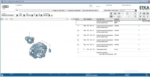 ETKA 8.3 Audi Updated 1392 02.2021 Spare Parts Catalog DVD 4