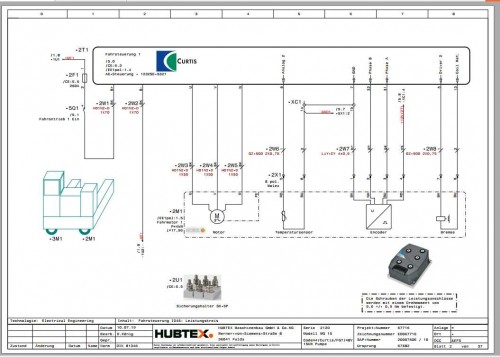 Hubtex Forklift MQ 15 2120 Operating Instructions and Spare Parts List DE 2