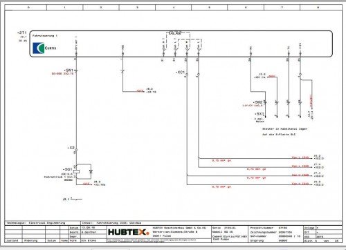 Hubtex Forklift MQ 45 2125 EL Operating Instructions and Spare Parts List DE 2
