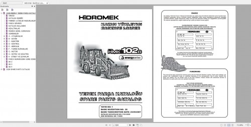 Hidromek Heavy Equipment Full Manuals Collection PDF PPT DVD 5