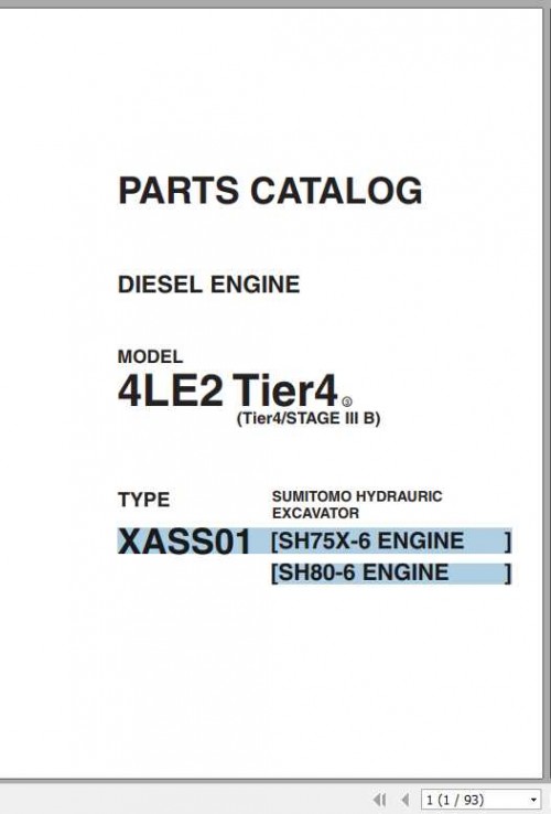 Sumitomo-Hydraulic-Excavator-Diesel-Engines-4LE2-Tier4-Parts-Catalog-1.jpg