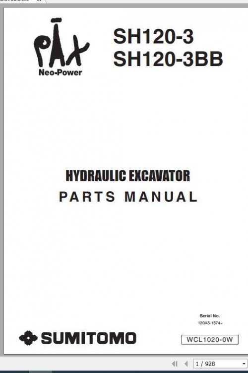 Sumitomo-Hydraulic-Excavator-SH120-3-SH120-3BB-Parts-Manual-1.jpg