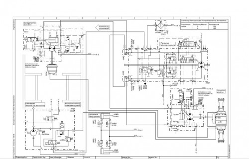 Hamm Roller H25i H2.03 Electric & Hydraulic Diagrams DE+EN 3