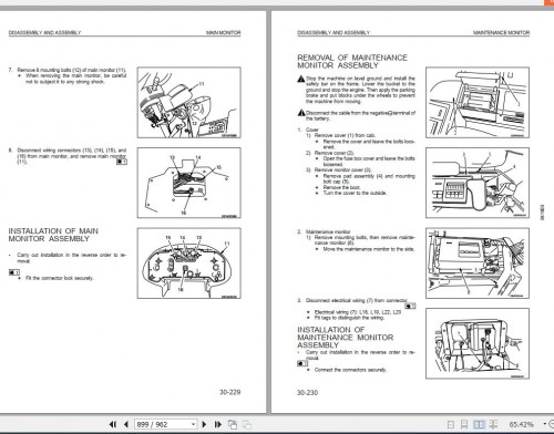 Komatsu Wheel Loader WA320 3 Shop Manual VEBM450104 3