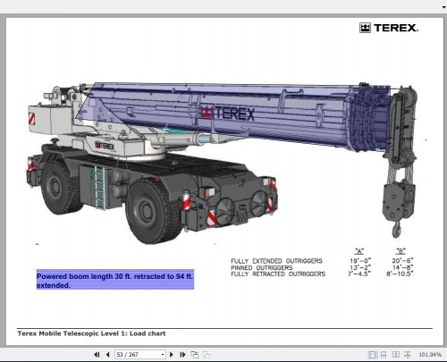 Terex Mobile Telescopic Level 1 Operator Manual 2