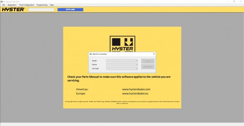 Hyster PC Service Tool v4.97 04.2021 Unlocked Diagostic Sofware 4