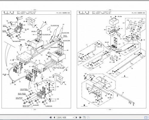 Tadano Rough Terrain Crane TR 200EXC 3 P1 1EJ Parts Catalog EN+JP 3
