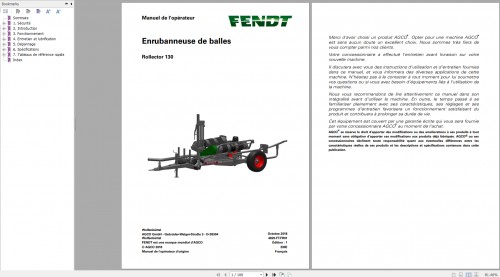 FENDT Forage Harvester Diagrams, Operator & Workshop Manuals Multi Languages DVD 3