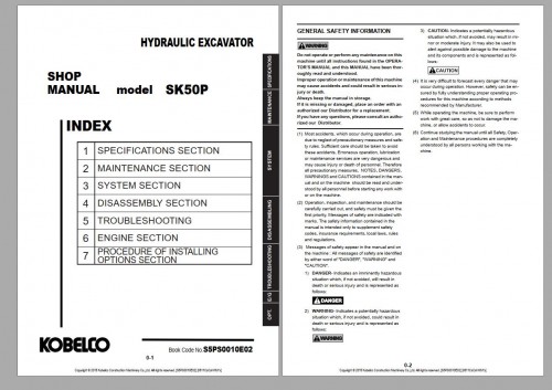 Kobelco 6.17 GB PDF DVD4 Updated 2021 Heavy Machinery Service Manual Shop Manual (6)
