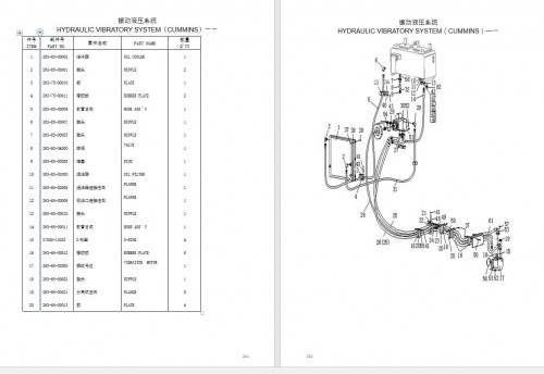 Shantui Roller SR20M Parts Book EN+CH 3