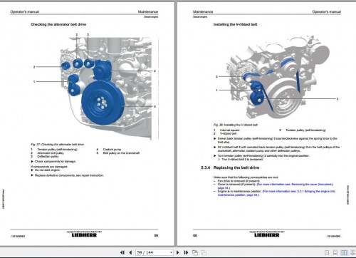 Liebher Diesel Engine MCC D936 D946 A7 00 Operator's Manual 19 03 2021 3