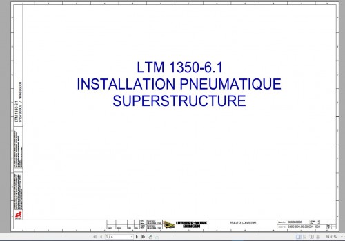Liebherr Mobile Crane LTM 1350 6.1 D9508A7 350 Ton Wiring Diagram & Liccon Errror Code Manual (12)