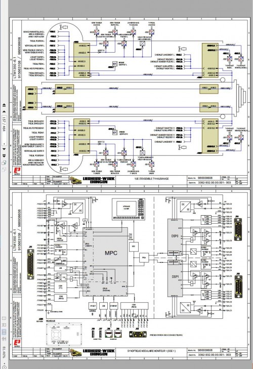 Liebherr Mobile Crane LTM 1350 6.1 D9508A7 350 Ton Wiring Diagram & Liccon Errror Code Manual (7)