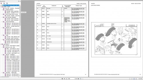 Manitou MLT 735 120 LSU Powershift S7 E3 Genuine Parts Catalogue 2