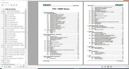FENDT Forage Harvesters Katana FT57 EN Advanced Course Service Training Manual 2