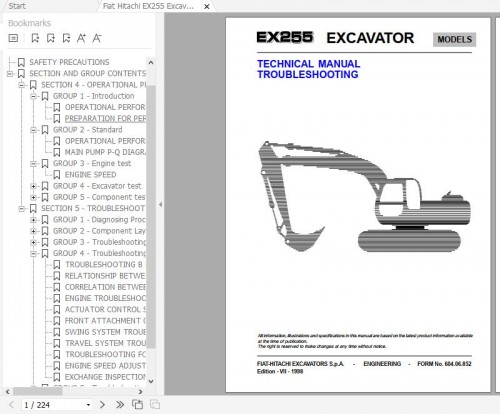 Fiat-Hitachi-Excavator-EX255-Troubleshooting-Technical-Manual-1.jpg